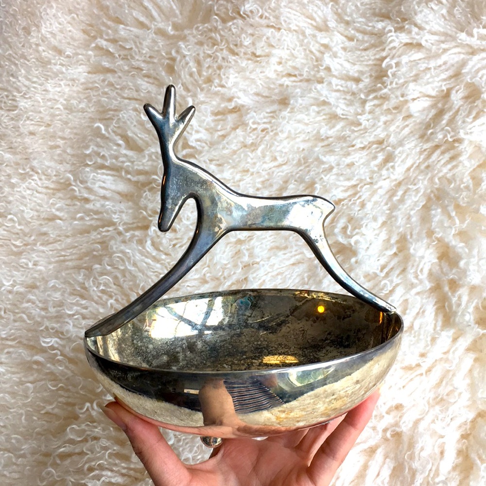 Reindeer catch all bowl